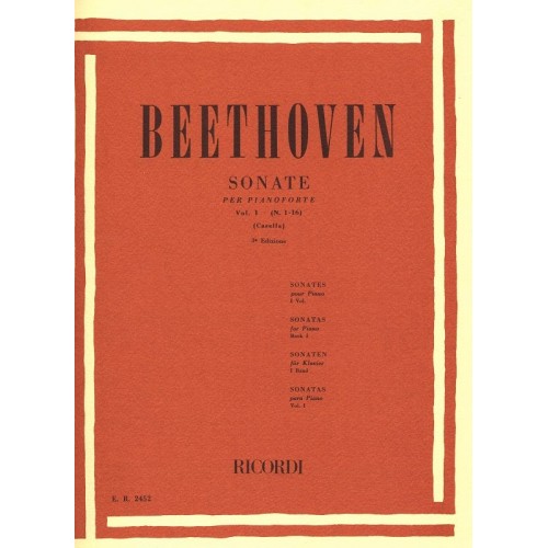 BEETHOVEN - 32 Sonate per pianoforte - Volume 1